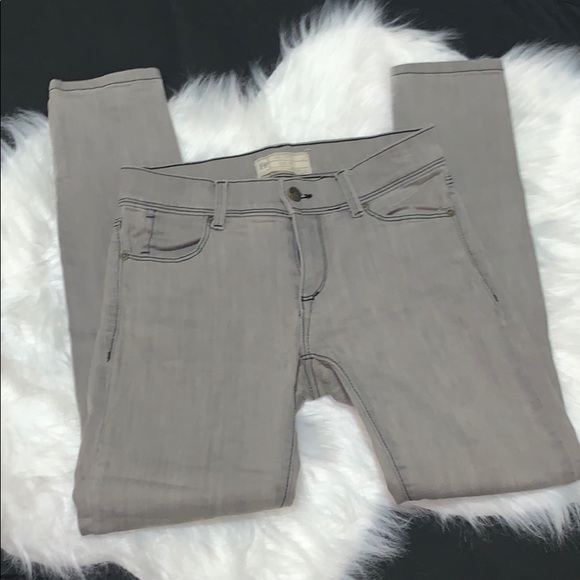 Free People Grey Denim Jeans 👽 - Picture 3 of 7